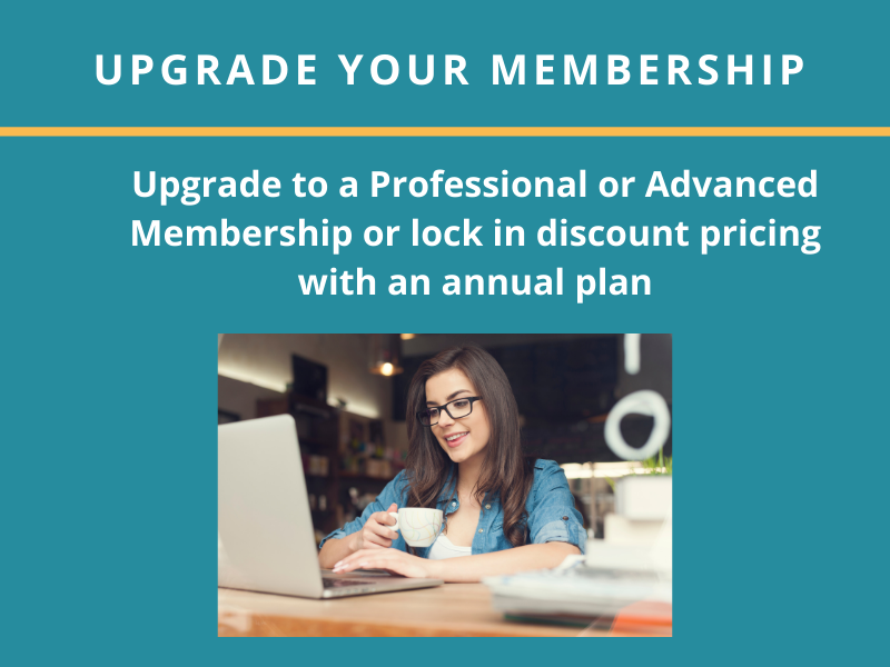 upgrade your membership